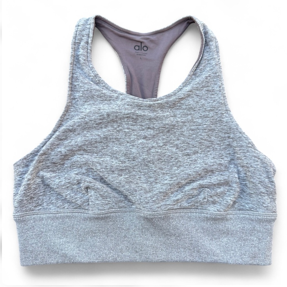 ALO Yoga Alosoft Serenity Sports Bra - Picture 3 of 5
